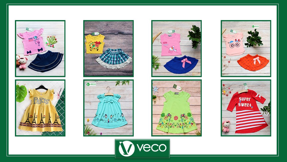 Xưởng may quần áo trẻ em xuất khẩu giá sỉ Veco